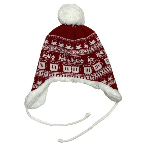 Travis Mathew Cookies Beer Winter Hat With Ear Flaps Warm - Picture 4 of 6